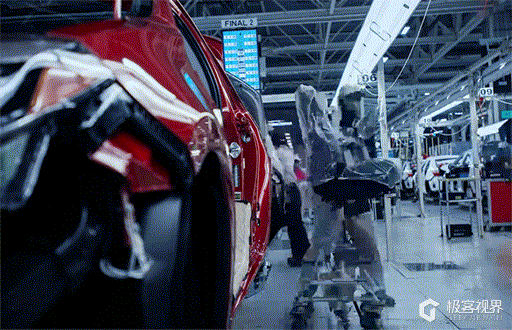 好莱坞摄影水准 揭秘汽车制造全过程的20张GIF图